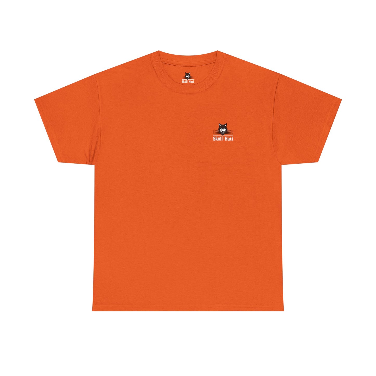 Wölf-Pack T-Shirt | Unisex | Orange