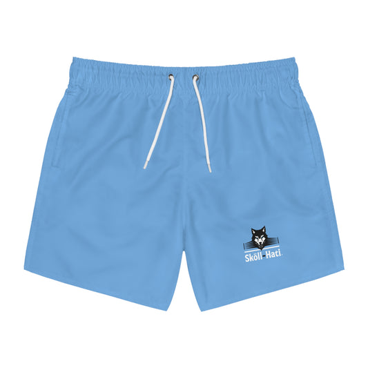 Wölf-Pack Swim Shorts | Light Blue