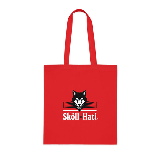 Wölf-Pack Tote Bag | Red