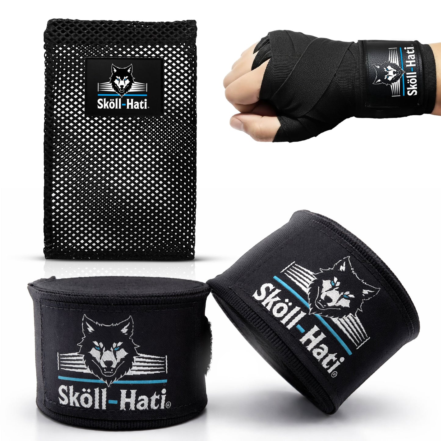 Sköll-Hati Boxing Hand Wraps