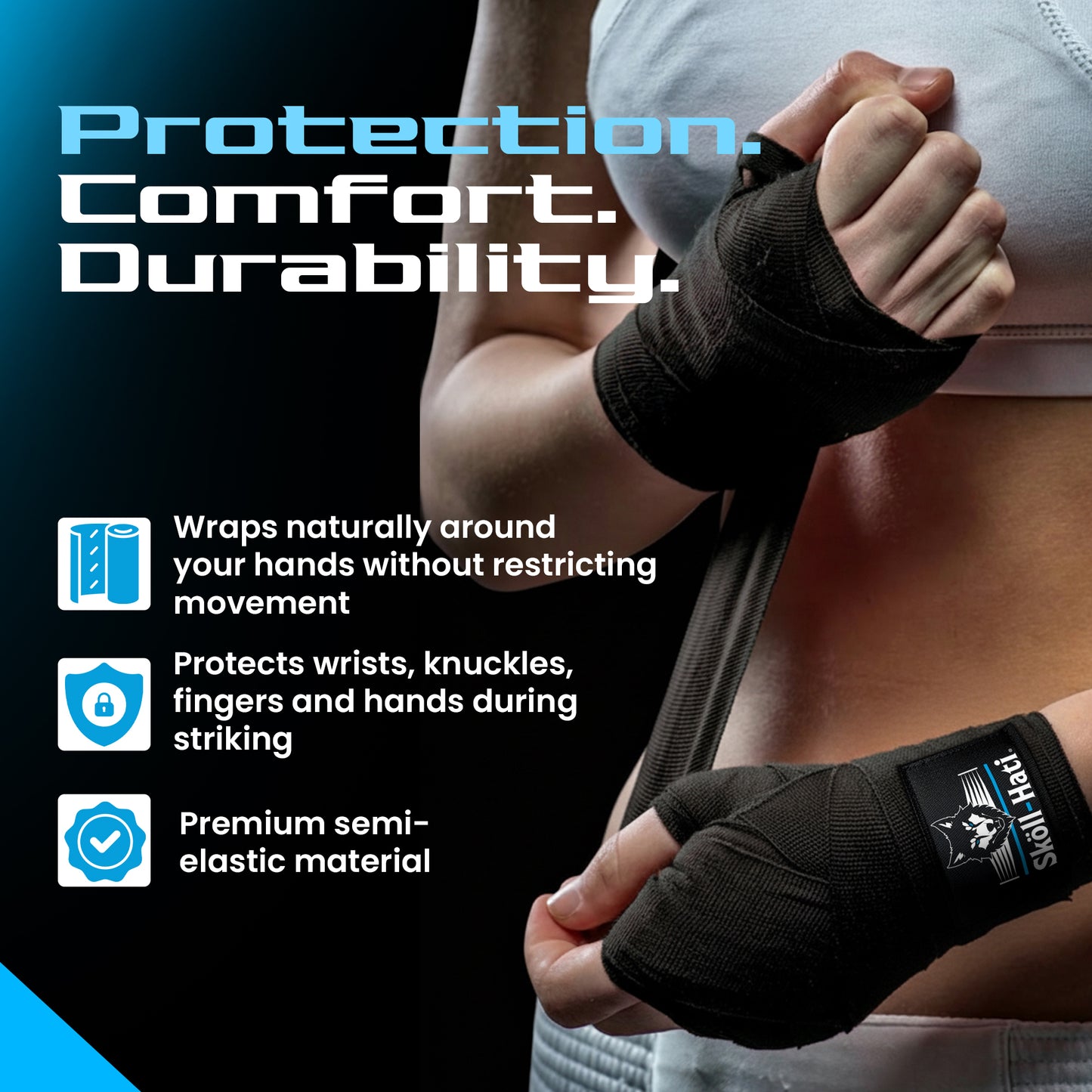 Sköll-Hati Boxing Hand Wraps